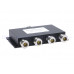 MPS-104P-NF 1分4微帶功率分配器N母型 n型功分器一分四700-2700mhz N母頭 50W 對講機/中繼臺功率分配器 四路無線電分配器訊號中繼器功率分配器 
